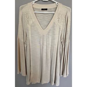 Beautiful Soft Lace Design Tunic